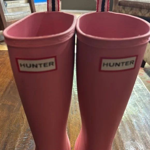 Hunter Pink Winter Rain Boots. NEW NO BOX - Picture 5 of 6